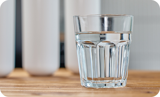 Mineral content before and after RO purification